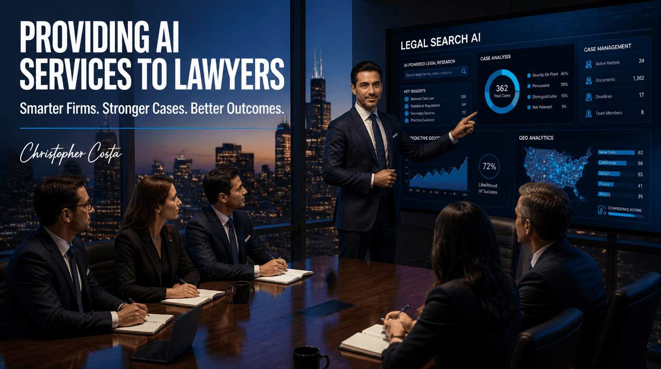 Providing AI Services to Lawyers — Legal Search AI